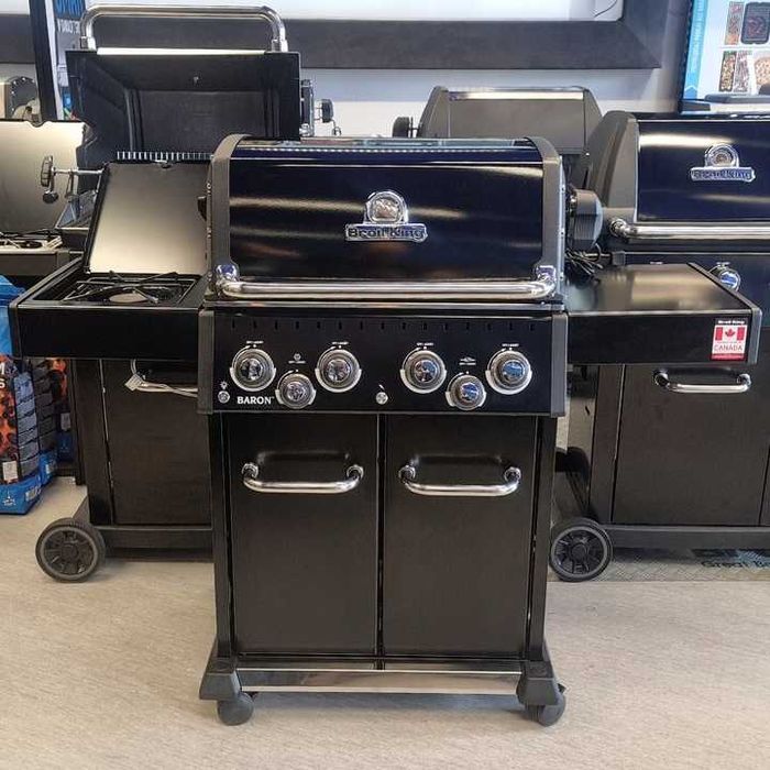 Grill gazowy Broil King Baron 490 SHADOW *Ekspozycja*