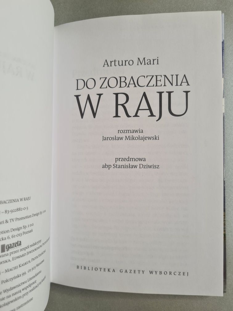 Do zobaczenia w raju - Arturo Mari