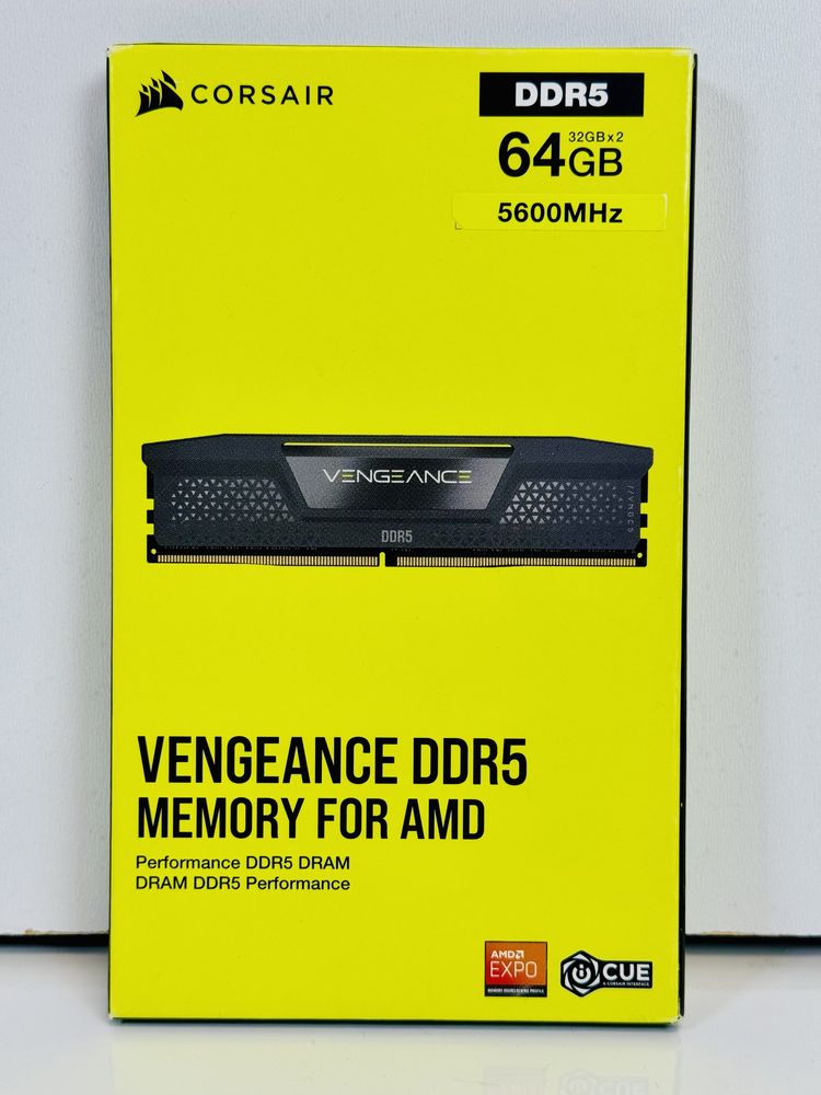 Нова оригінальна Оперативна пам'ять Corsair DDR5 64GB (2x32GB) 5600