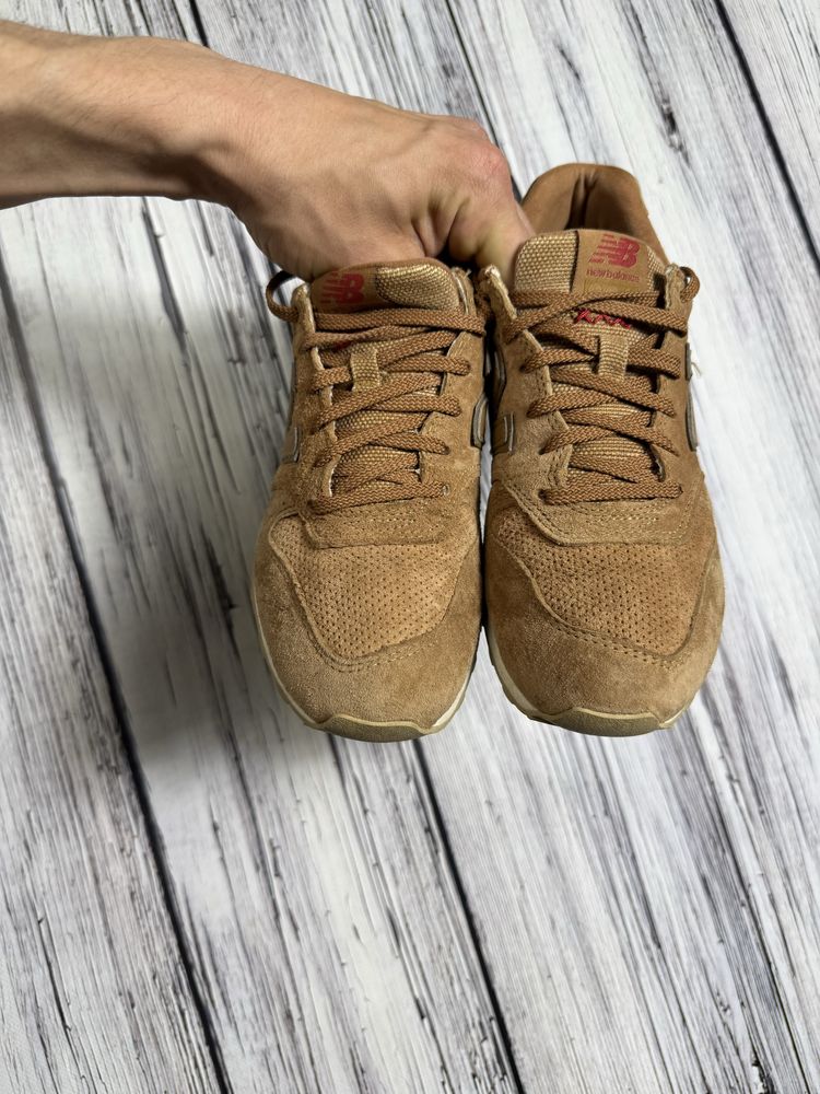 New Balance кроссовки оригинал 37 размер 996 коричневые 37.5