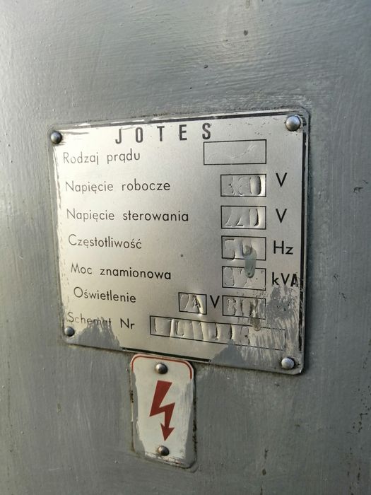 Szlifierka do płaszczyzn Ponar-Jotes typ SPC 20a