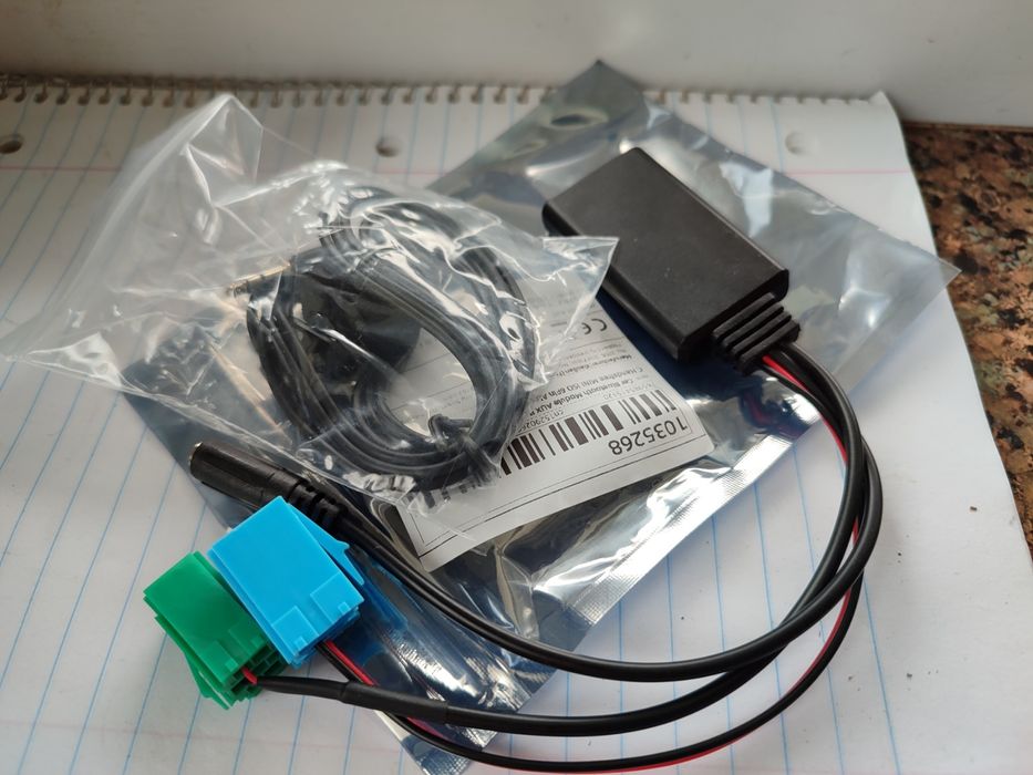 Aux Renault Megane 2 Scenic Bluetooth