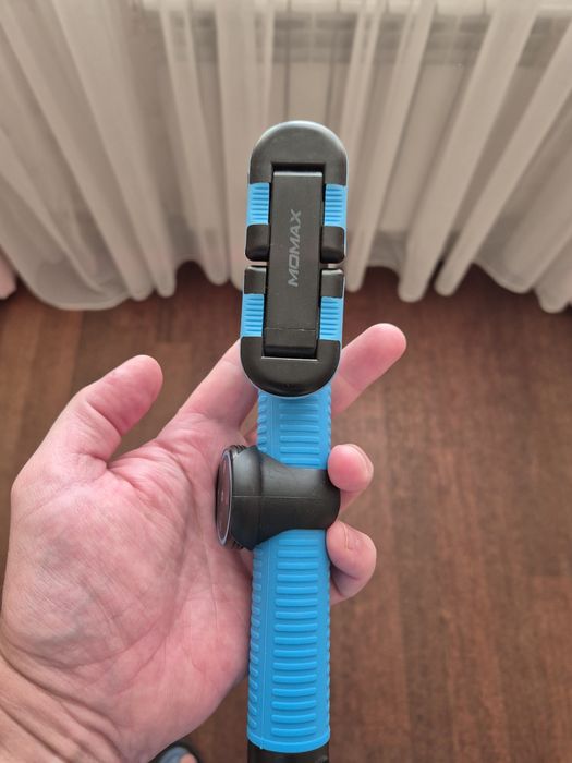 Палка для селфи Momax SelfiePro 90cm with Bluetooth Blue