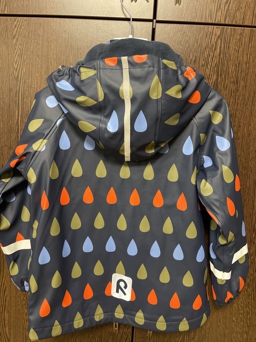 Детская куртка дождевик на флисе REIMA (Finland)