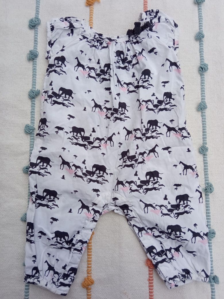 Kombinezon letni rampers Baby Gap r.62