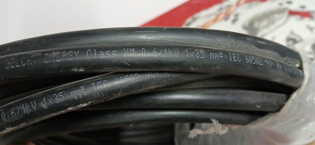 Cabo eletrico xv  1x35mm