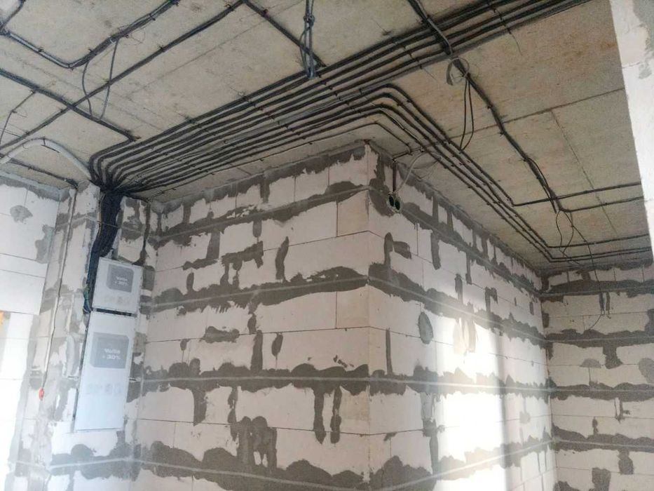 Электрик на дом , Электромонтаж Новострой , Квартира , Частный Дом