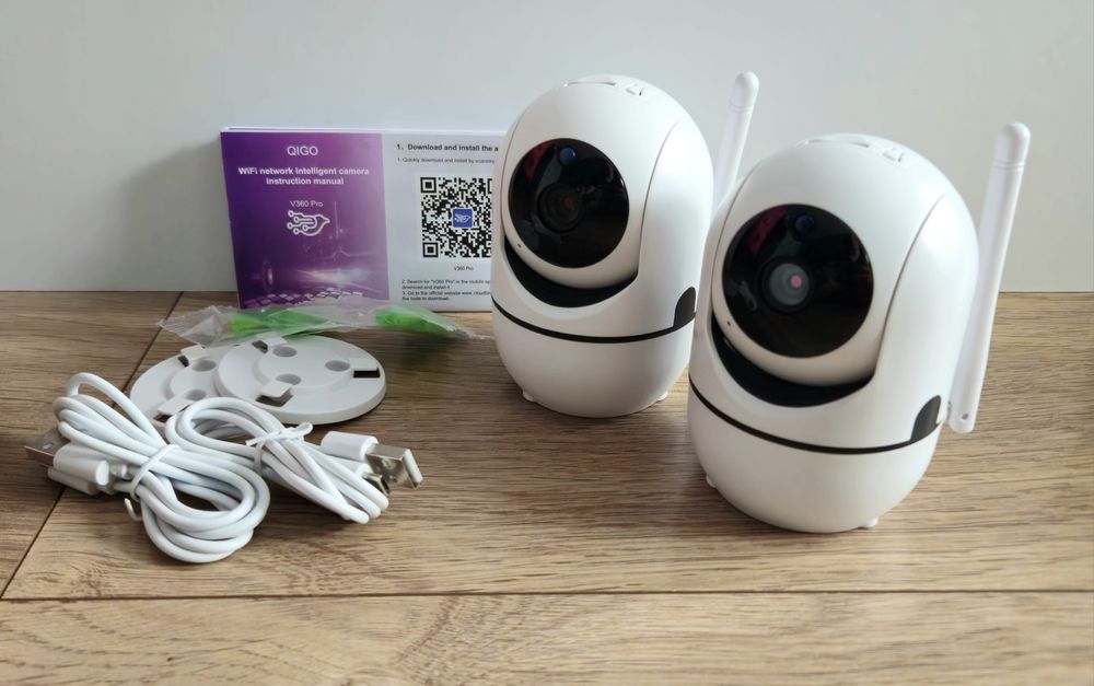 Zestaw bezpieczeństwa- kamery do monitoringu nianie 2 szt