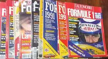 Lote 11 Revistas L'Automobile Formule 1 Anos 1990 a 2000