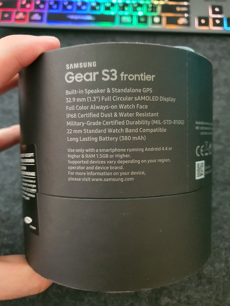 Смарт годинник Samsung Gear s3 Frontier