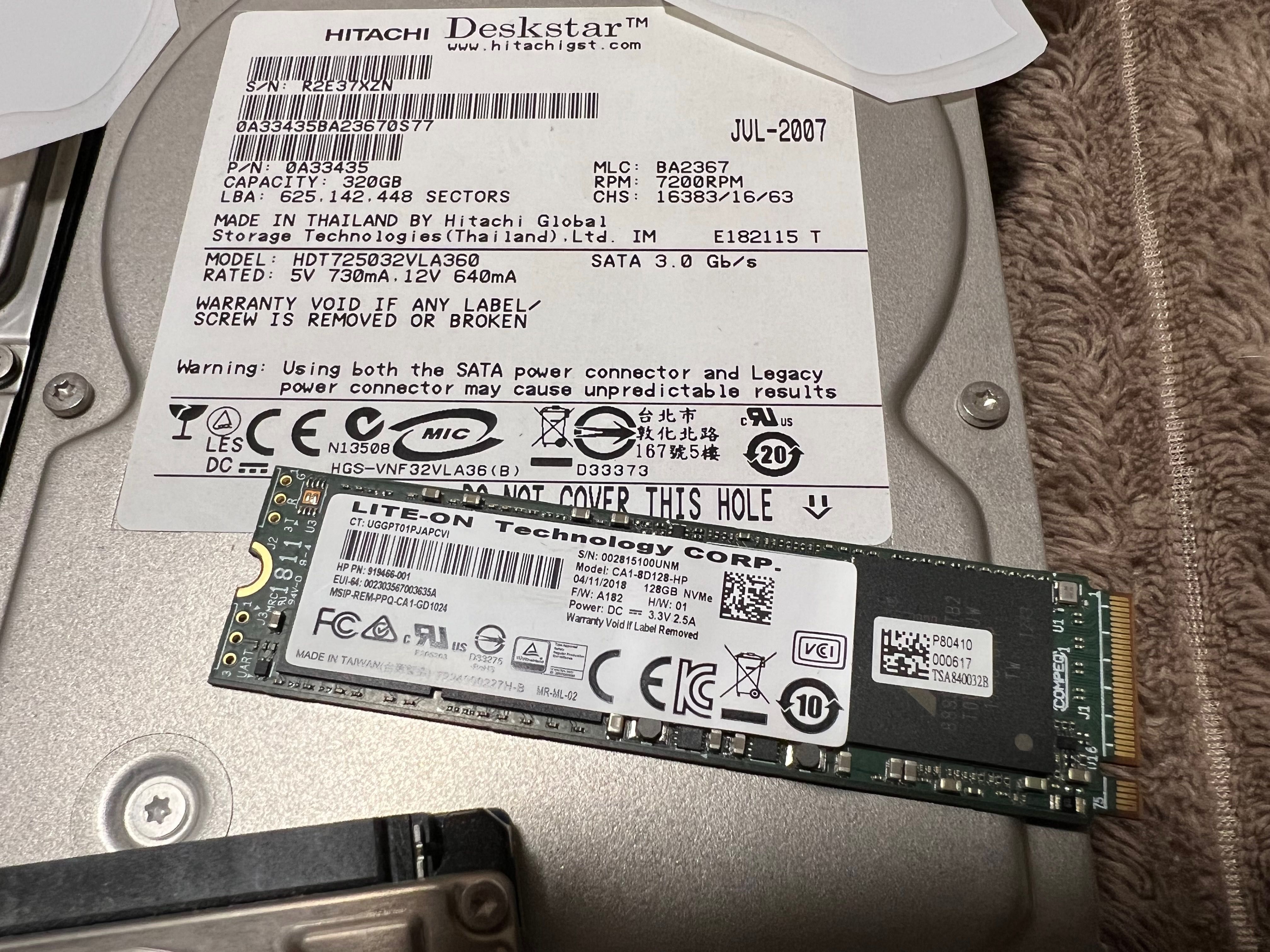 HDD 2.5 3.5 SSD HP Apple Hitachi Seagate Накопитель Жёсткий диск