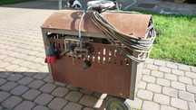 spawarka elektryczna a w niej 30 kg. miedzi