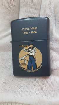 ZAPALNICZKA ZIPPO Civil War 1861 -1865 " UNION NAVY Petty Officer
