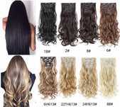 Extensões Cabelo Bandas Tictac +CORES - Entrega imediata NOVO liso/enc