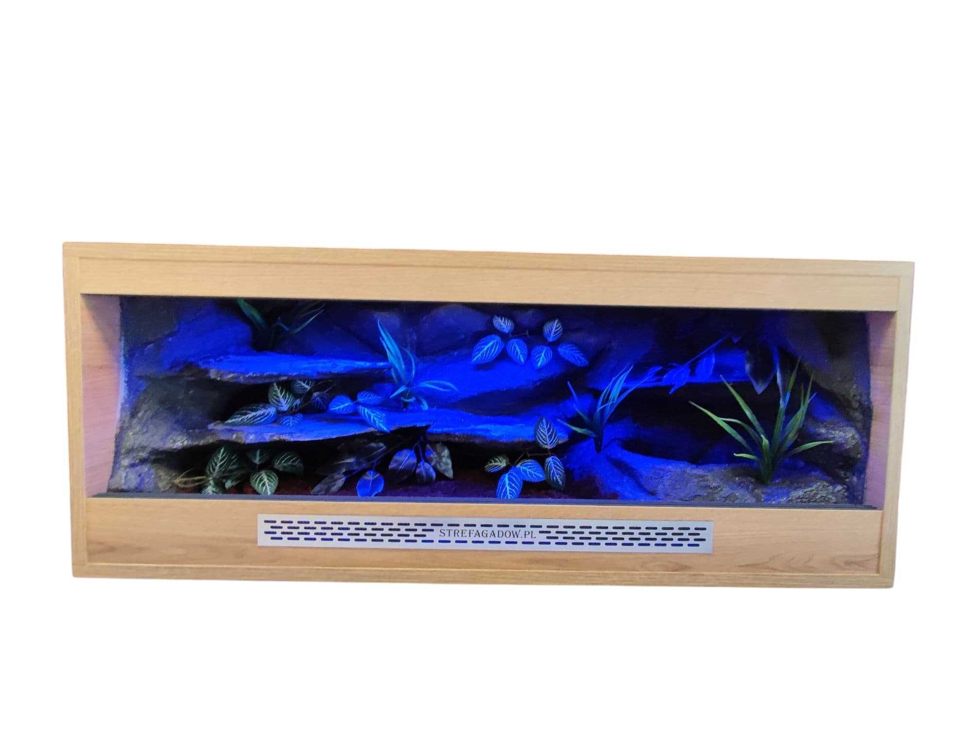 Terrarium tropikalne nr725 100/40/40 dla węża boa pyton DOSTĘPNE