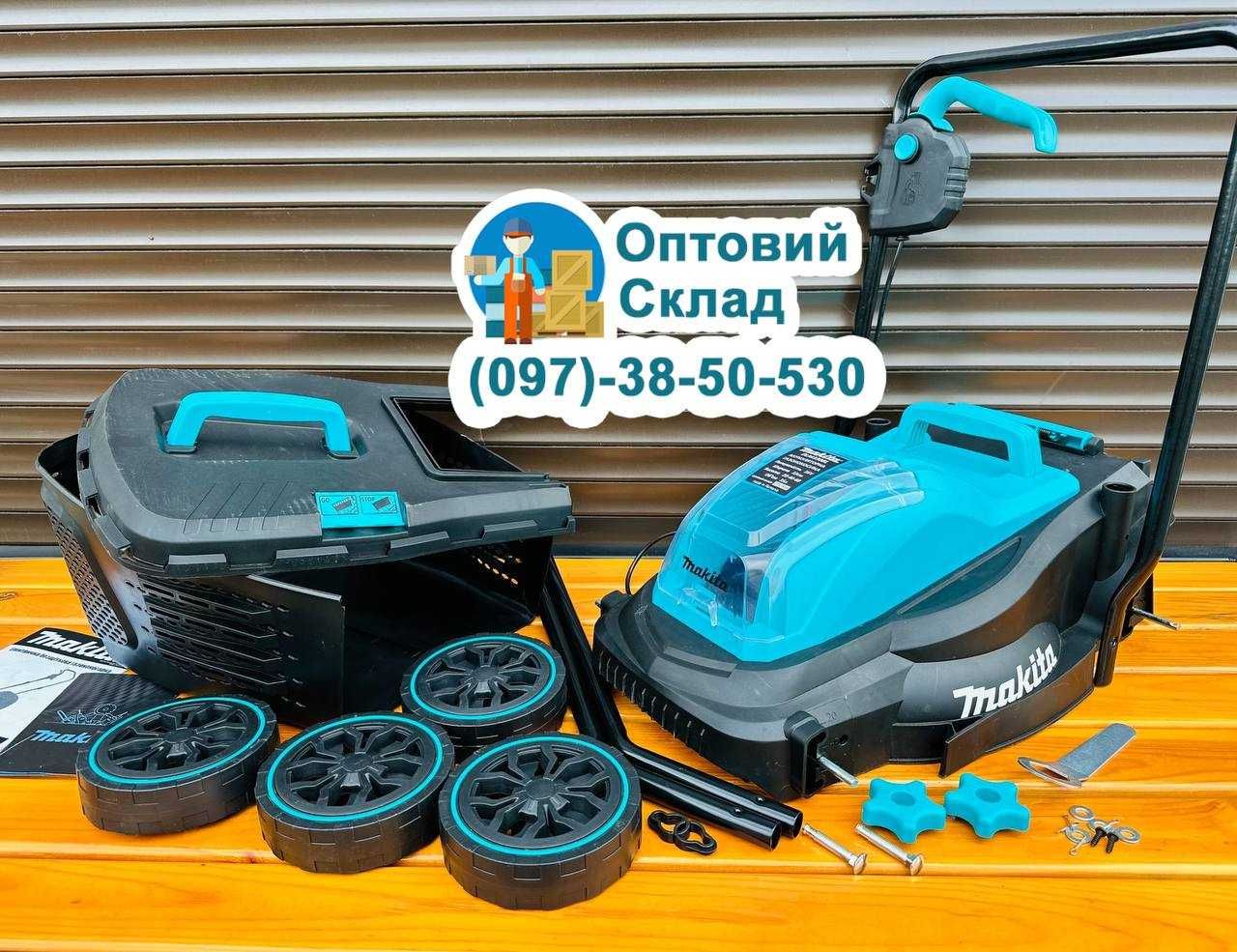 Акумуляторная газонокосарка Makita DLM330BL Косарка Ширина 33см ТУШКА