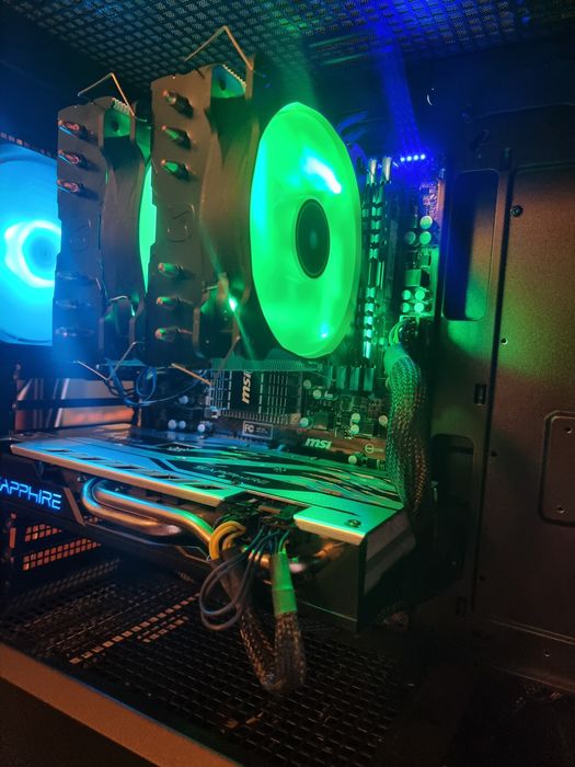 Komputer AMD FX-6350 / rx 570 8GB  / 16GB RAM / SSD 120GB + HDD 1TB