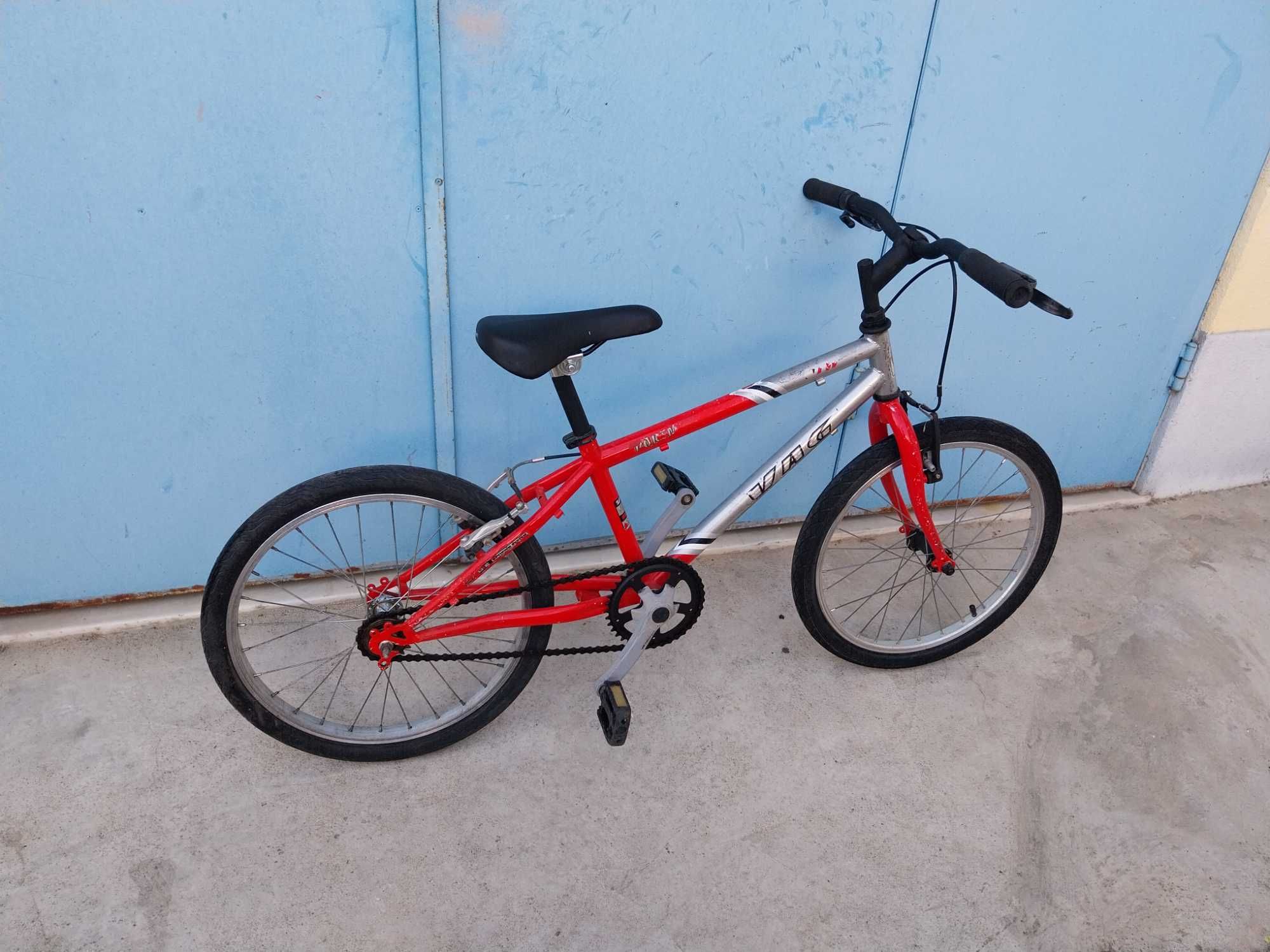 Bicicleta roda 20 para 5 a 10 anos de idade