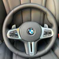 Руль для автомобилей BMW в М-стиле, с подушкой безопасности/ Кермо BMW