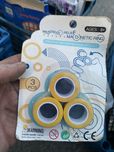 Магнітні обертові кільця спіннер Stress Relief Magnetic Rings Жовтий
