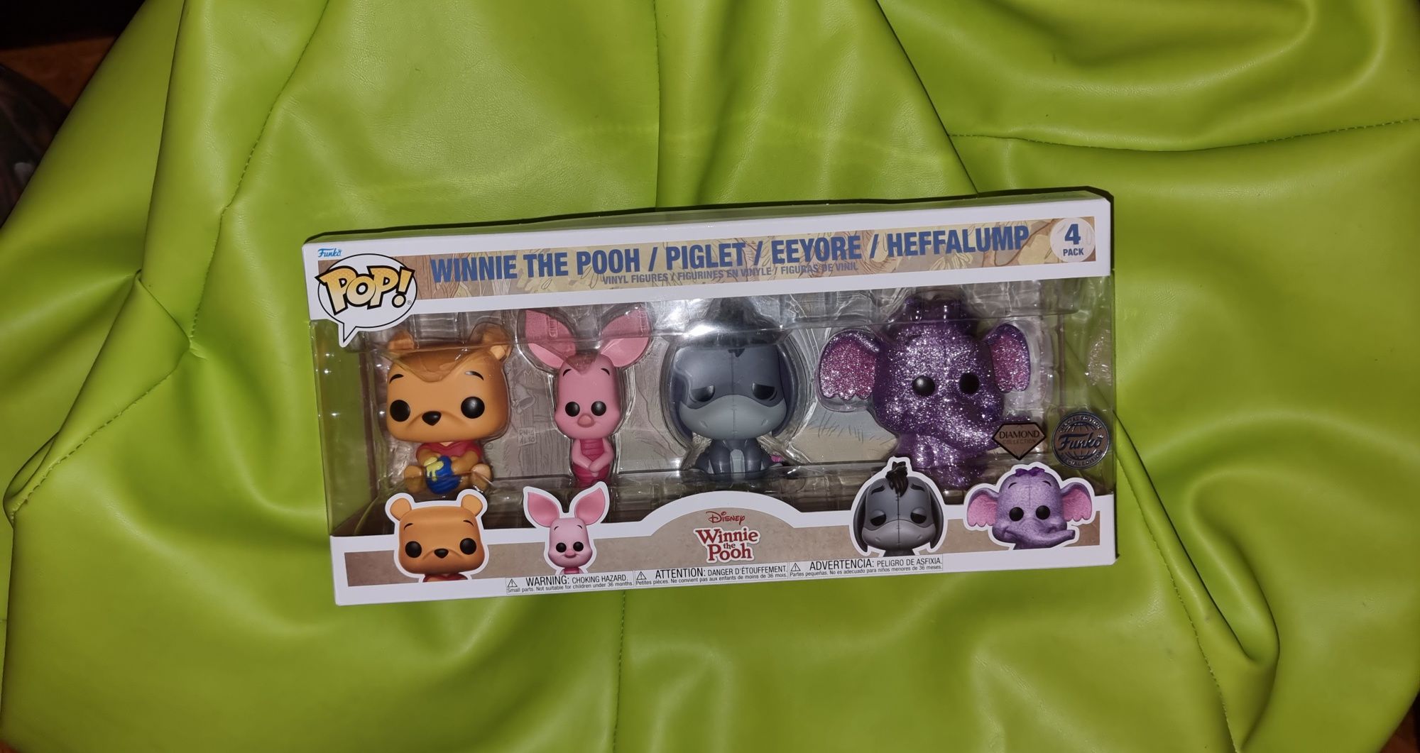 Funko Pop Disney Winnie the Pooh Piglet Eeyore Heffalump (diamond)