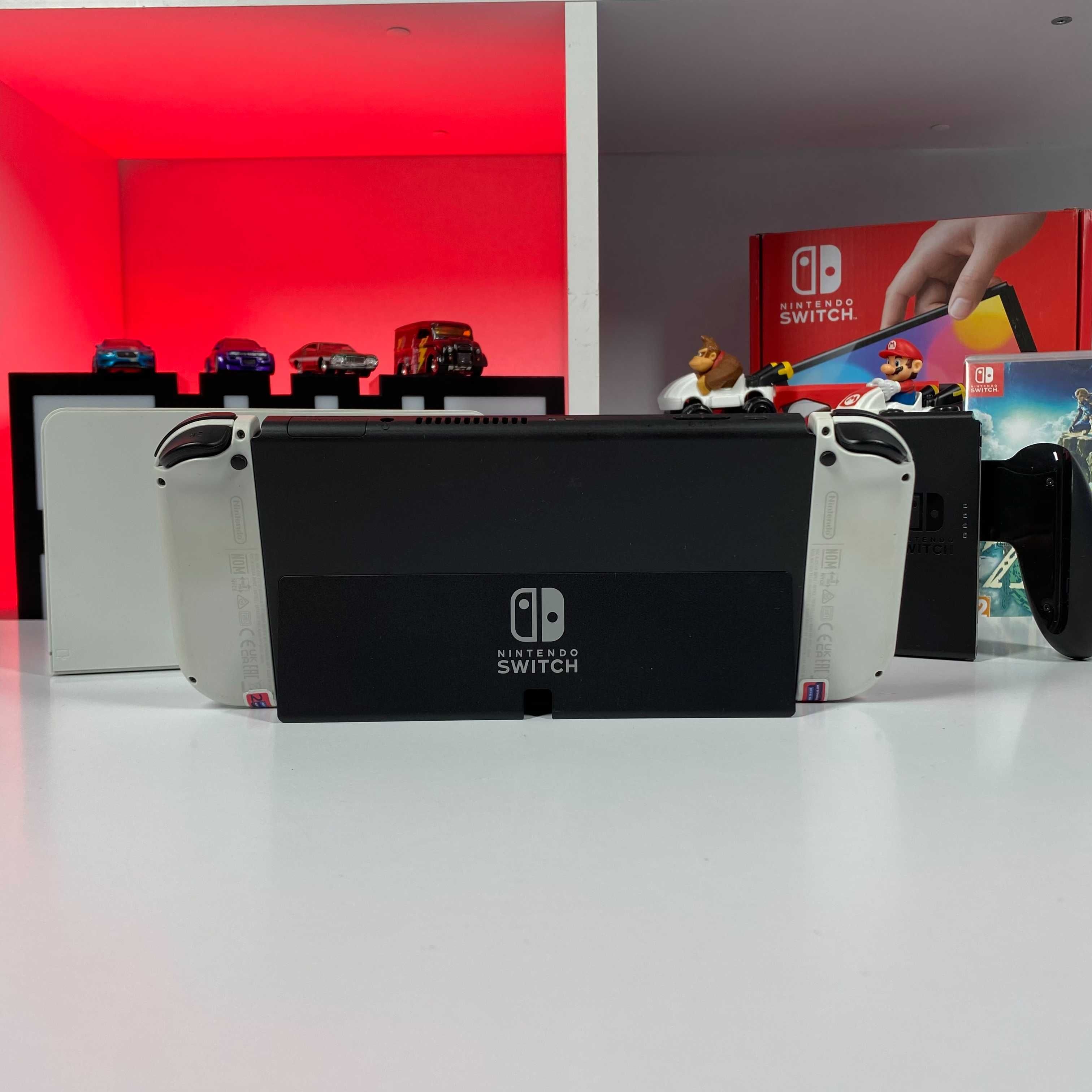 Консоль Nintendo Switch OLED Model 64GB Нінтендо Свіч + Гарантія, Ігри