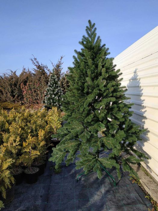 Штучна ялинка Ковалівська 1.8 м • Лита преміум-хвоя • Як жива