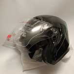 Kask Otwarty Jet Blenda Chopper Cruiser Skuter Komfortowy CE Czarny