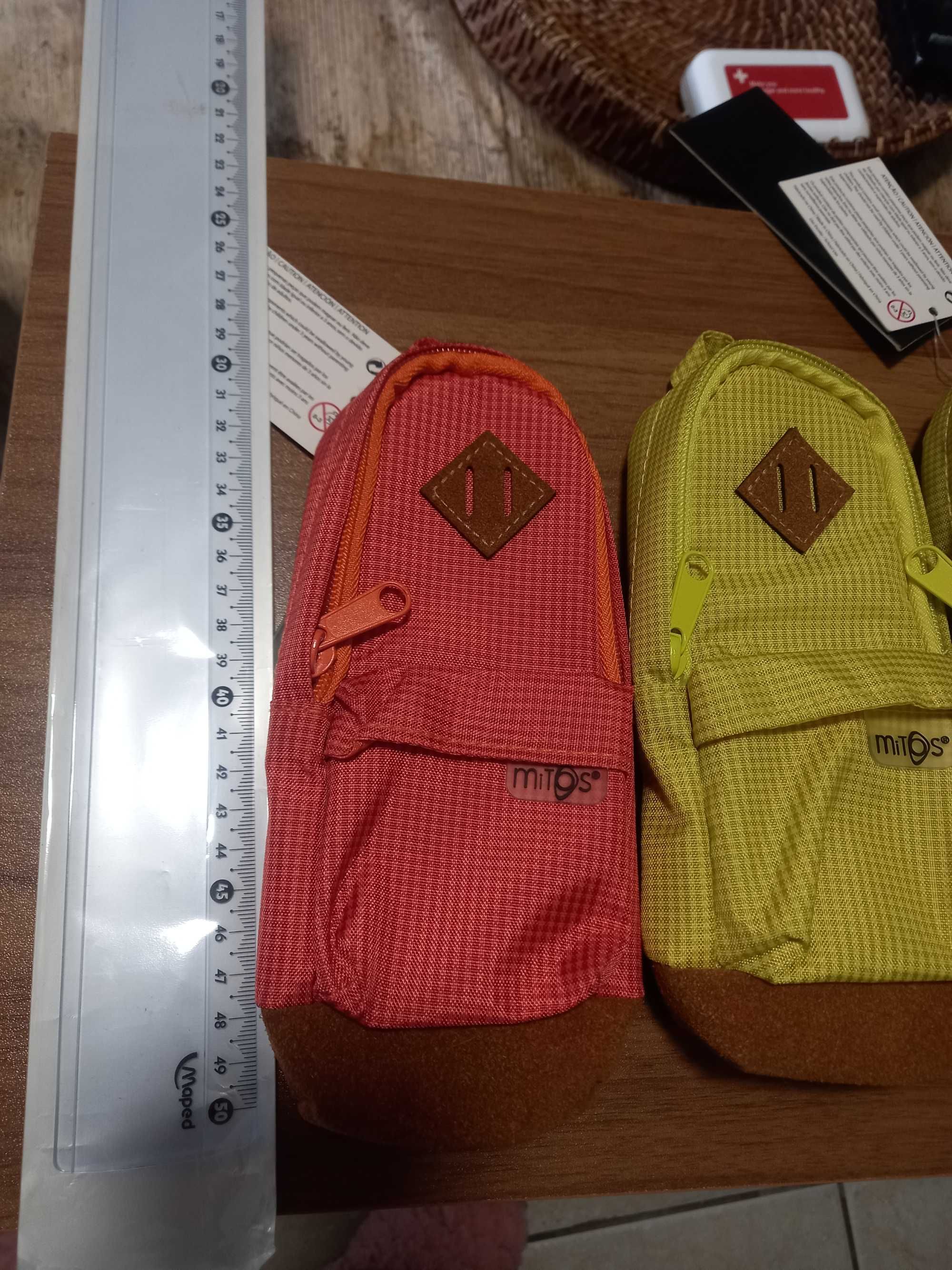 Bolsa para lápis  forma de mochila (preço de cada)