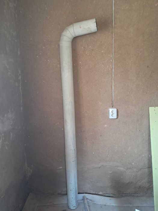 Дымоход труба от колонки. б/у, длинная