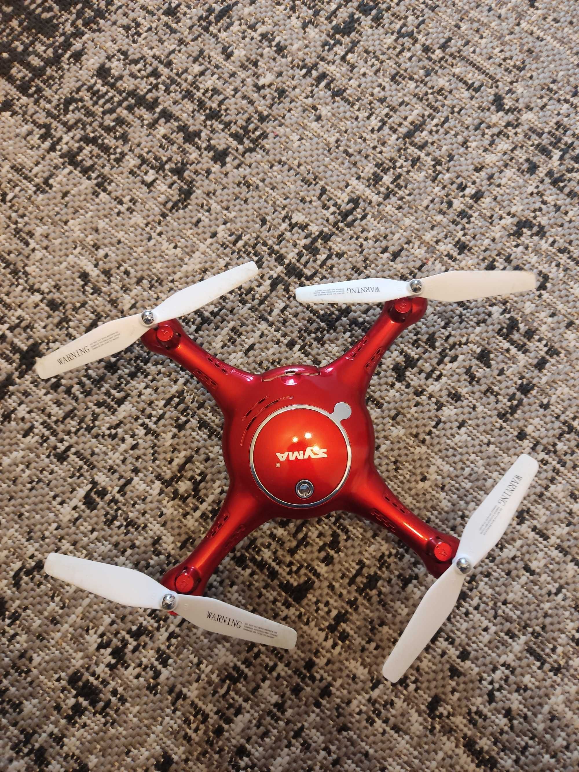 Dron z kamerą Syma X5UW - czerwony