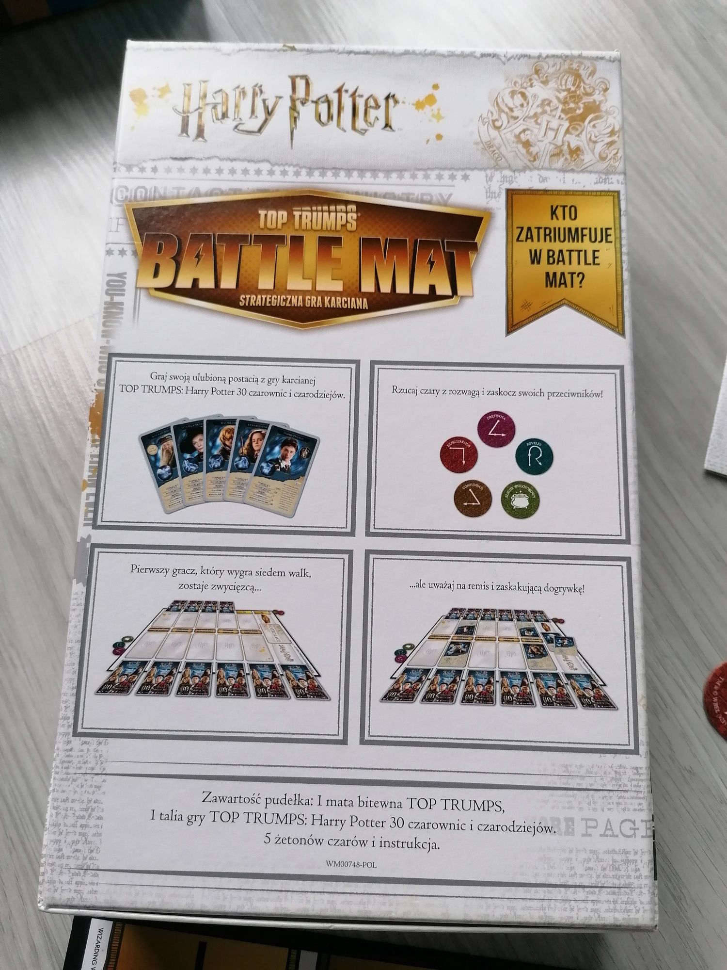 HARRY POTTER lamka nocna Kociołek Led na USB +2xgry