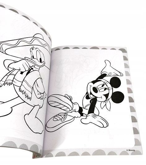 Kolorowanka Myszka Minnie Disney 128 Stron Xl + Naklejki