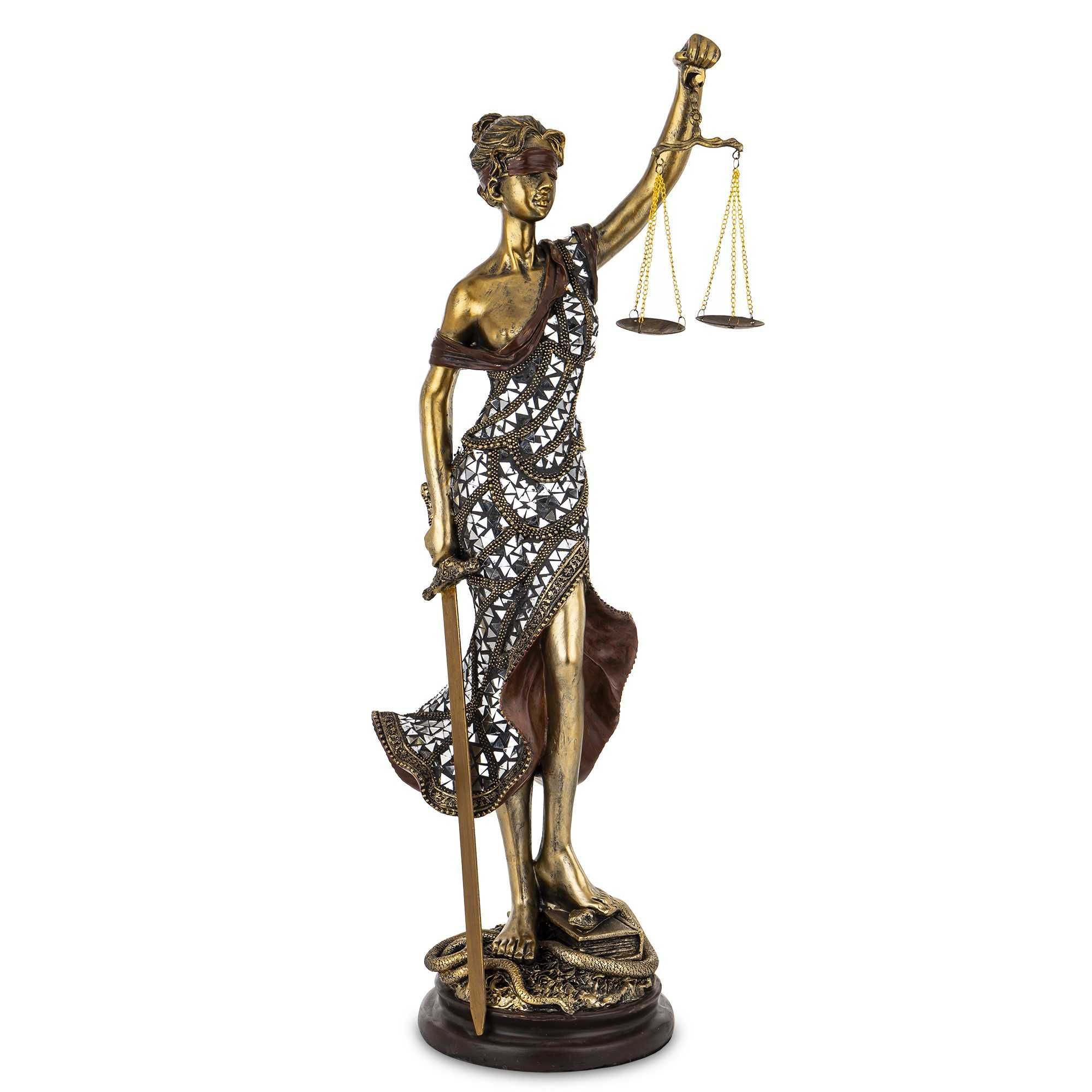 Temida bogini sprawiedliwości duża wysoka figurka ozdoba 81 cm  179585