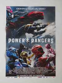 Plakat filmowy oryginalny - Power Rangers