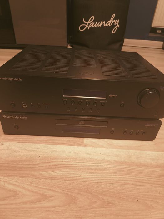 Zestaw amplituner plus odtwarzacz CD Cambridge audio