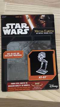 Конструктор збірна модель Star Wars Metal Earth AT-ST