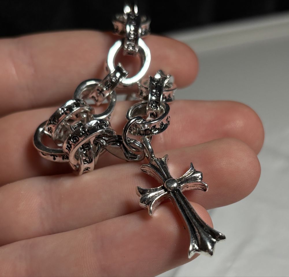 Браслет Chrome Hearts | Браслет Хром Хартс | y2k | хрест