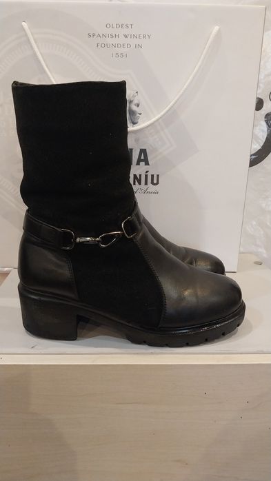 Продам женские  зимние кожаные сапоги Modern design