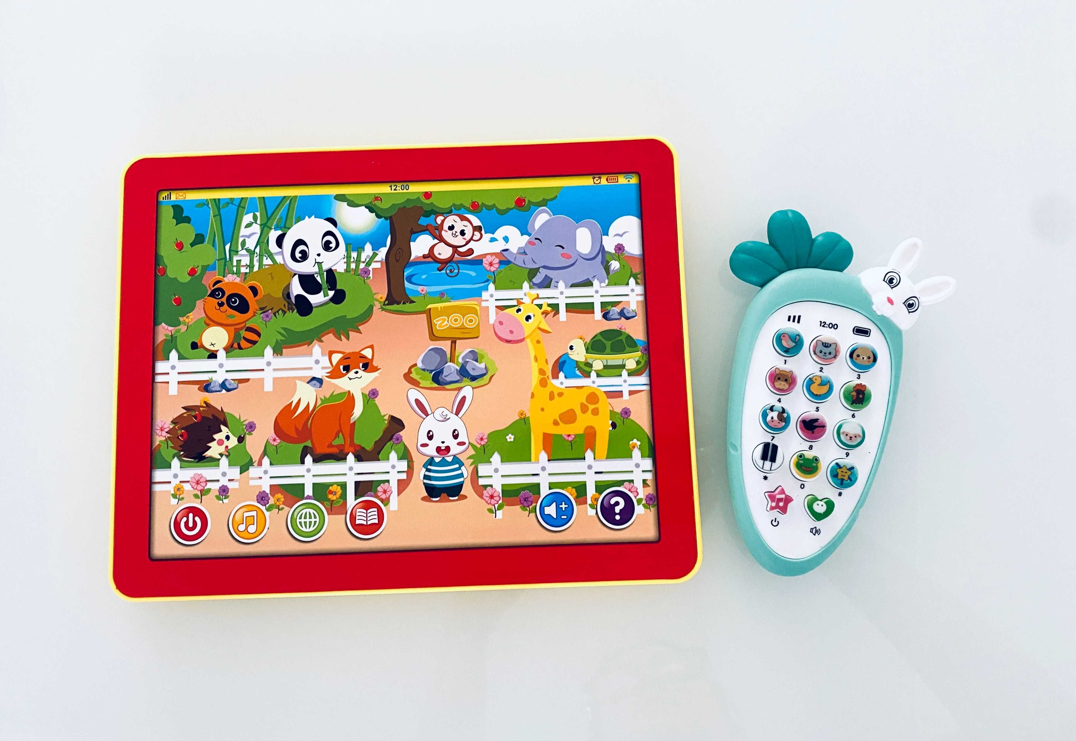 Zestaw zabawek dziecięcych telefon + tablet