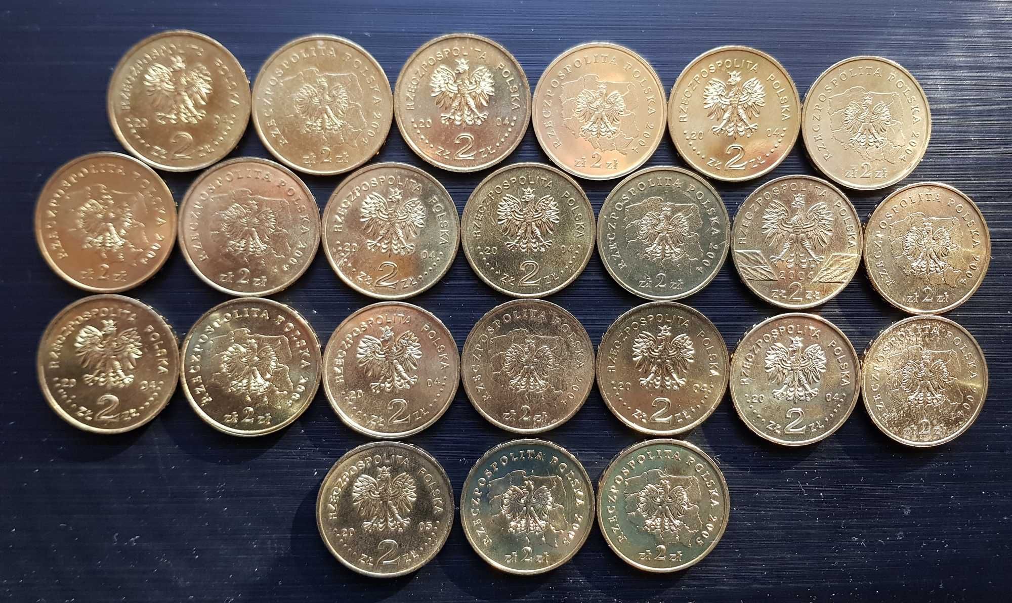2 ZŁOTE GOLD NORDIC Zestaw 35 monet