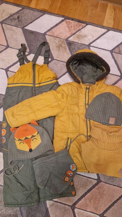 Komplet zimowy kurtka + spodnie Coccodrillo r. 110