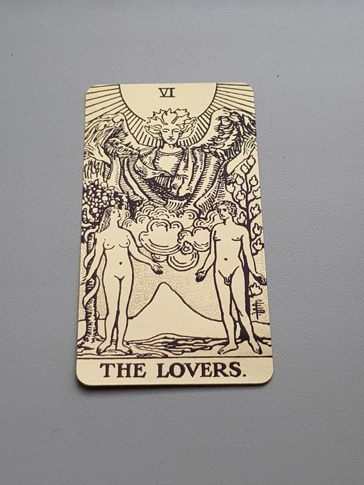 Таро черное на золоте, оригинал.