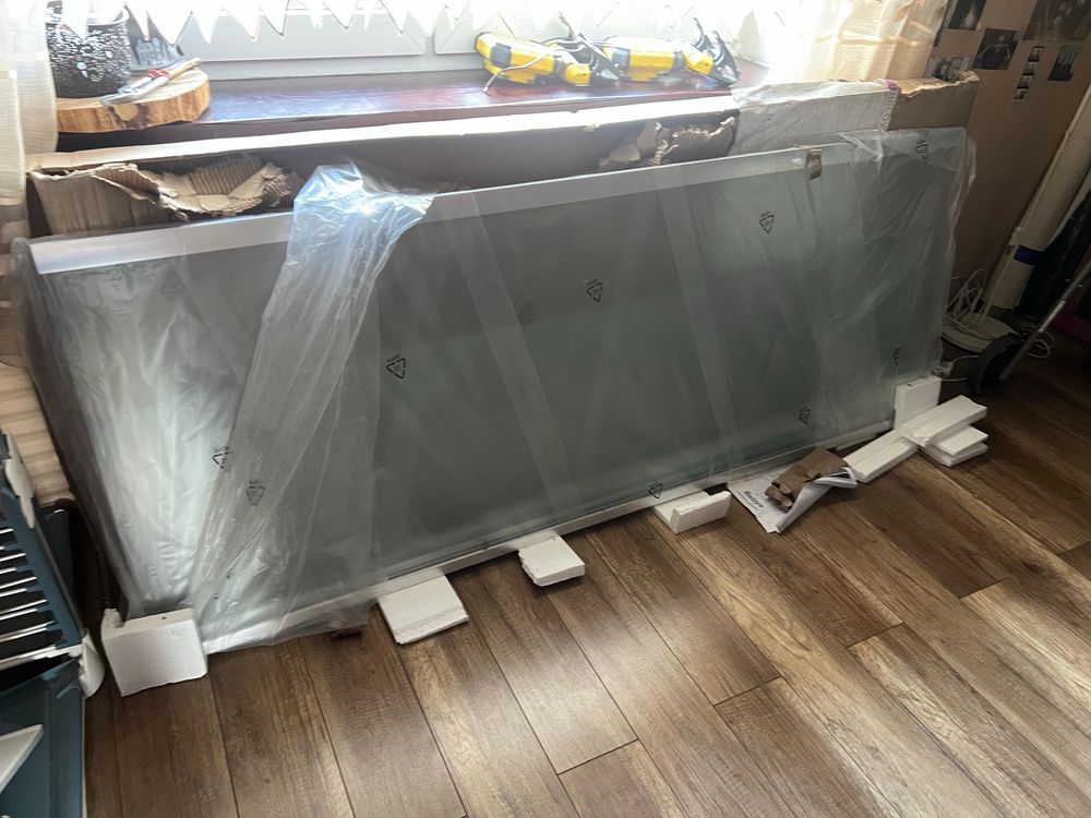 NOWA Kabina prysznicowa walk-in GoodHome Beloya 80 + 45 cm