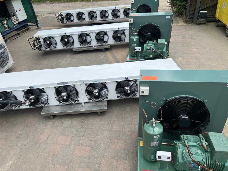 Agregat chłodniczy + parownik Chłodnie Mroźnie Montaż Serwis Naprawa