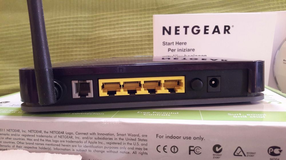 Modem Router Netgear ADSL2+ N150 DGN1000