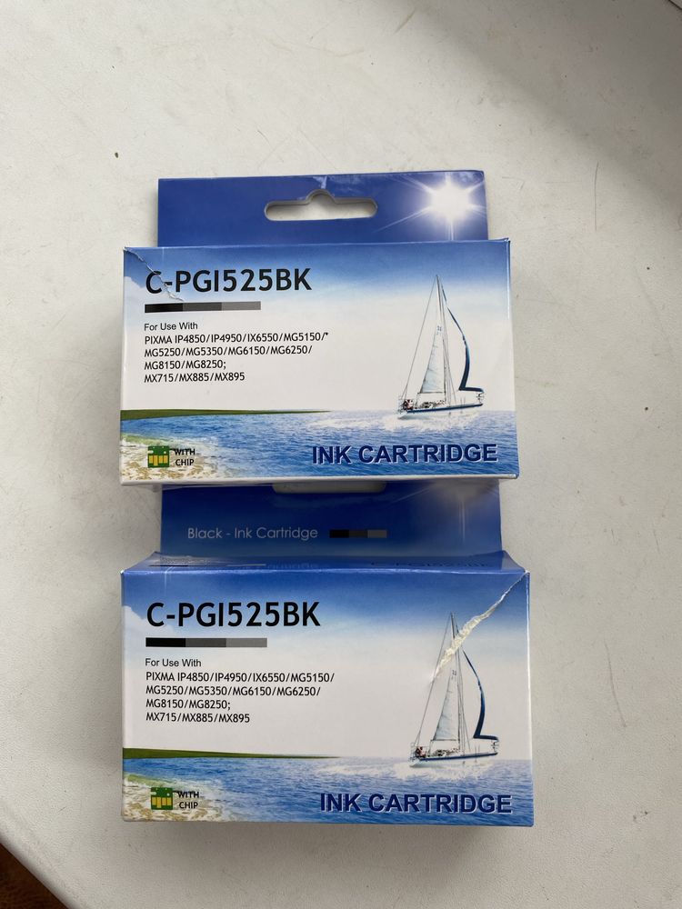 Продам картриджи для струйных принтеров Canon c-pgi525bk новые