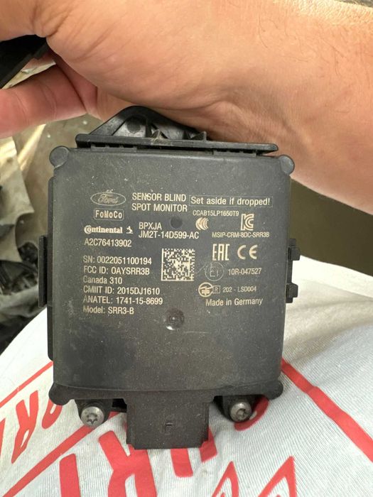 Moduł martwego pola Ford S-Max Galaxy lewy z mocowaniem