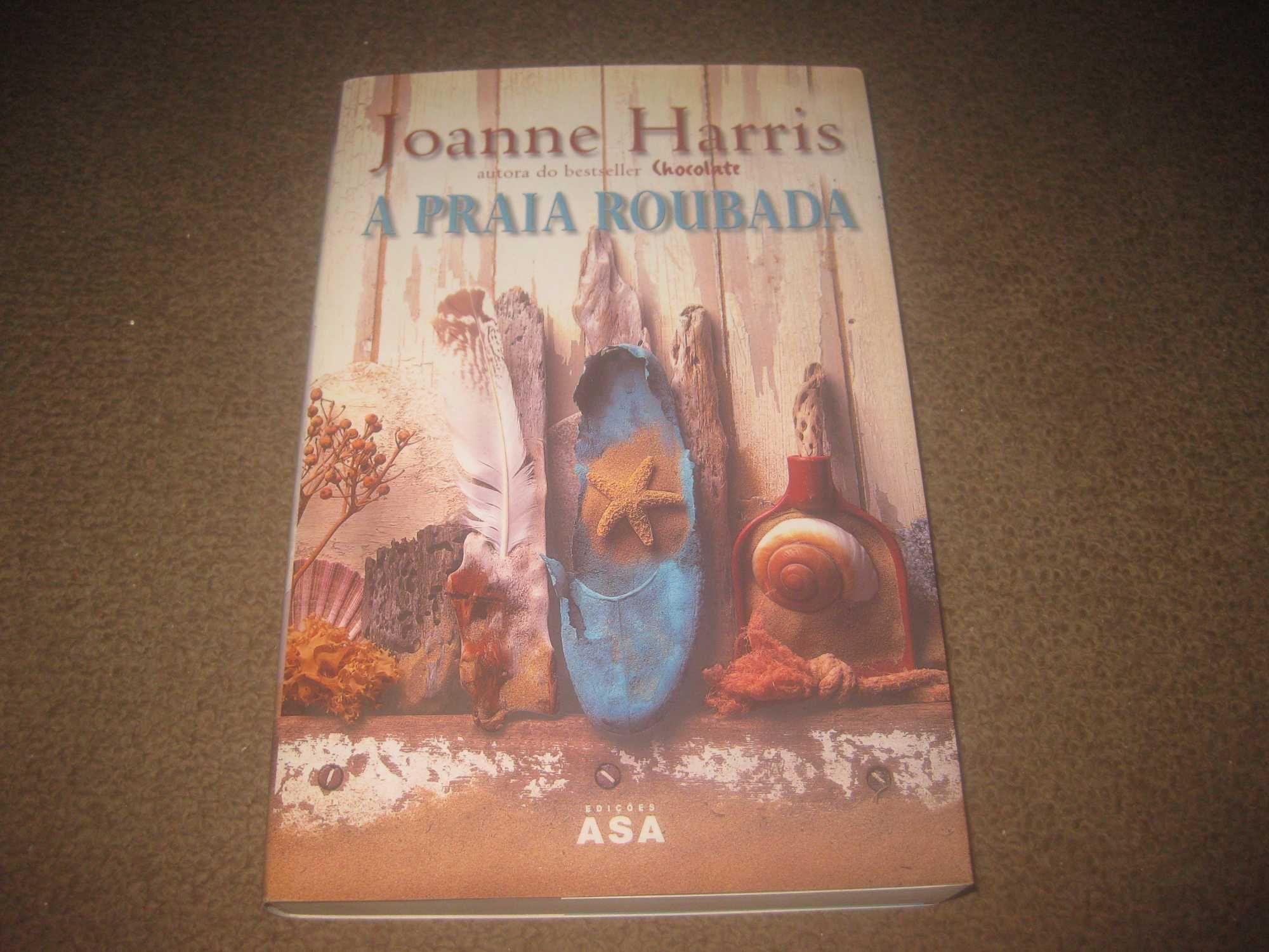 Livro "A Praia Roubada" de Joanne Harris