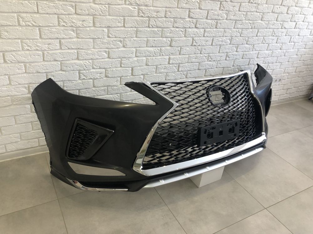 Бампер в сборе OEM и F-Sport Lexus RX 2019-2022  Лексус рх ф спорт
